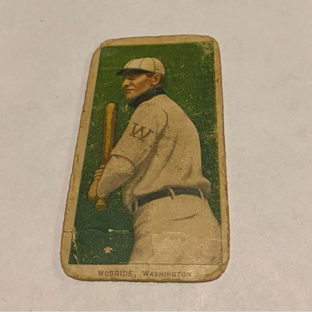 George McBride 1909 Piedmont 350 Tobacco Card Vintage Collectible